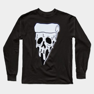 Spooky Pop Punk Melting Pizza Long Sleeve T-Shirt